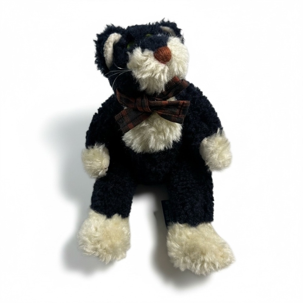Boyds Bears Walter Q Fuzzberg Tuxedo Cat Plush JB Bean Collection